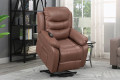 Comfortable Seating Lay Flat Power Lift Recliner with Massage