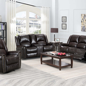 Custom Recliner Sofa with Cup holder for Living Room