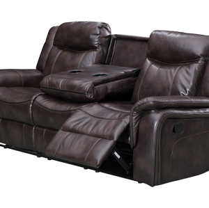 Recliner Sofa with Drop Down Table  for Living Room