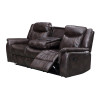 Recliner Sofa with Drop Down Table  for Living Room