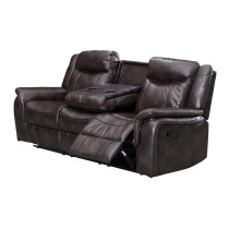 Recliner Sofa with Drop Down Table  for Living Room