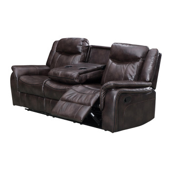 Recliner Sofa with Drop Down Table  for Living Room