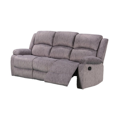 Three Seat Manual Reclining Sofa For Living Room