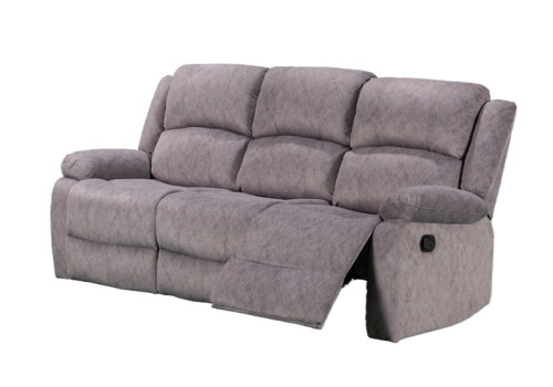 Three Seat Manual Reclining Sofa For Living Room