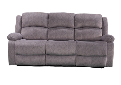 Three Seat Manual Reclining Sofa For Living Room