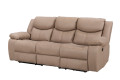 Electric 3-Seater Recliner Sofa with Backlit Switches and USB Ports