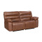 Electric Genuine Leather 2-Seater Sofa with USB and Type-C Charging Ports