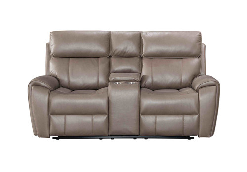 Two Seater Recliner Sofa With Storage and Cup Holder For Small Living Room