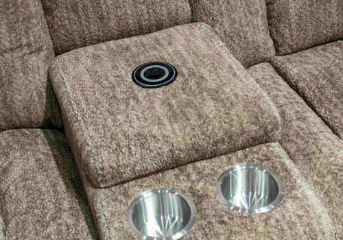 Comfortable Electric Recliner Sofa Sectional with Wireless Charging for Living Room