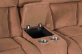 Manual Sectional Recliner Sofa Set with Cup holders for Living Room