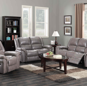 Comfortable  Manual Sectional Recliner Sofa for Living Room
