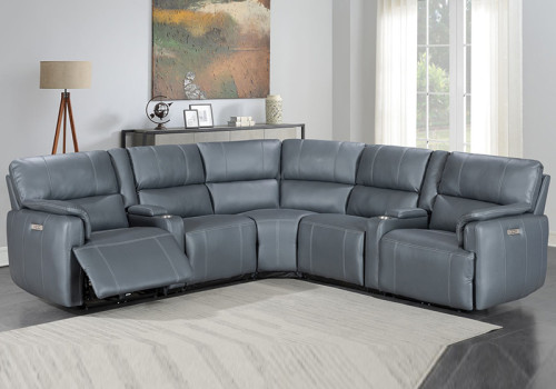Spacious and Comfortable Power Recliner Sectional
