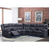 Comfortable Recliner Sofa Set With Cup Holder and LED Light for Living Room