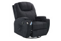 Swivel Rocker Recliner for Living Room with Massage