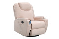 Swivel Rocker Recliner for Living Room with Massage