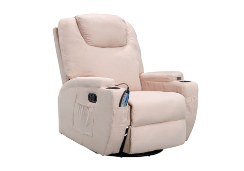 Swivel Rocker Recliner for Living Room with Massage