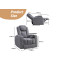 Comfortable Power Lift Recliners for Elderly With Built-in Control Cup Holder and USB