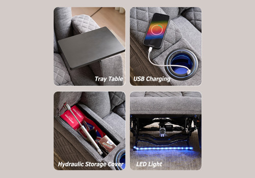 Comfortable Power Lift Recliners for Elderly With Built-in Control Cup Holder and USB