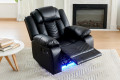 Leather Recliners on Sale With Mood Lighting Which is  Perfect Choice For Living Room
