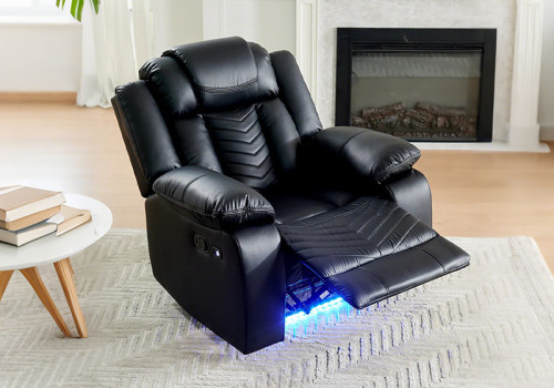 Leather Recliners on Sale With Mood Lighting Which is  Perfect Choice For Living Room