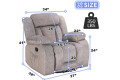 Swivel Rocker Recliner for Living Room