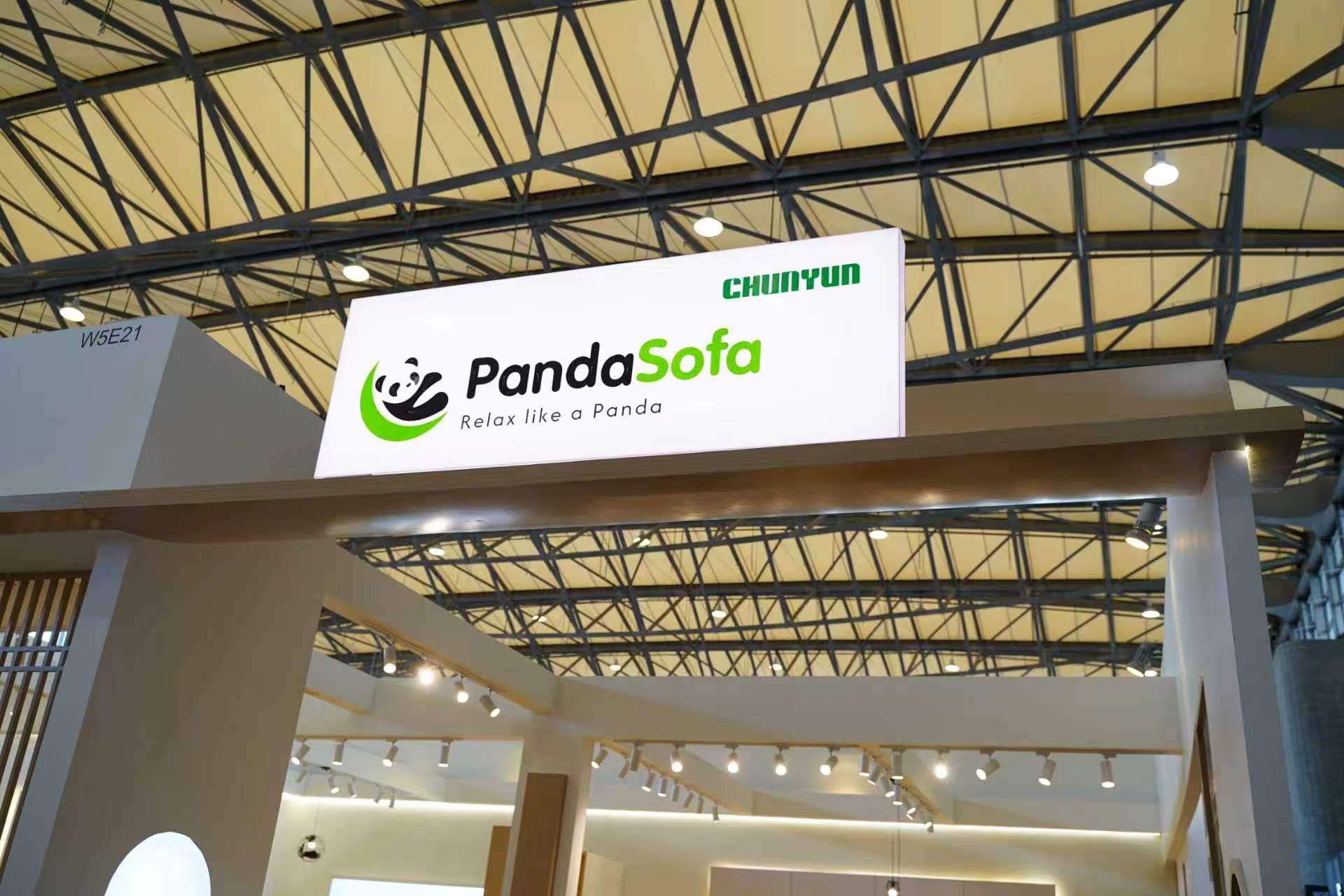 PandaSofa booth W5E21 at Furniture China 2026, Shanghai New International Expo Centre