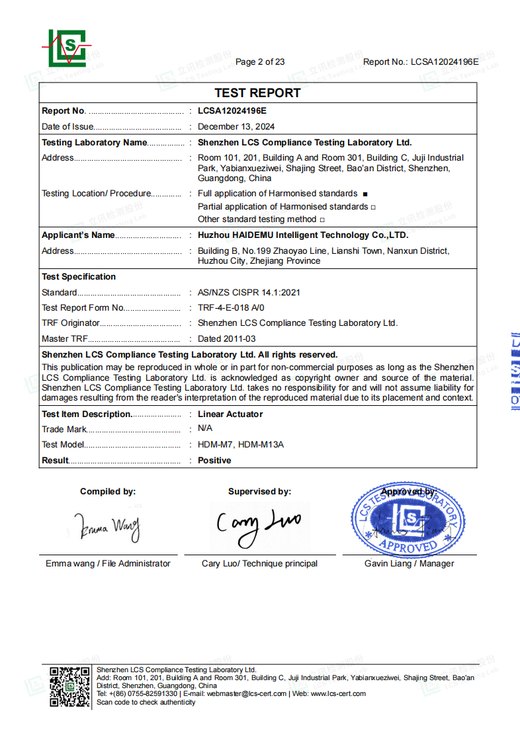 UL 1647 Report UL 1647 Report — PandaSofa certificate