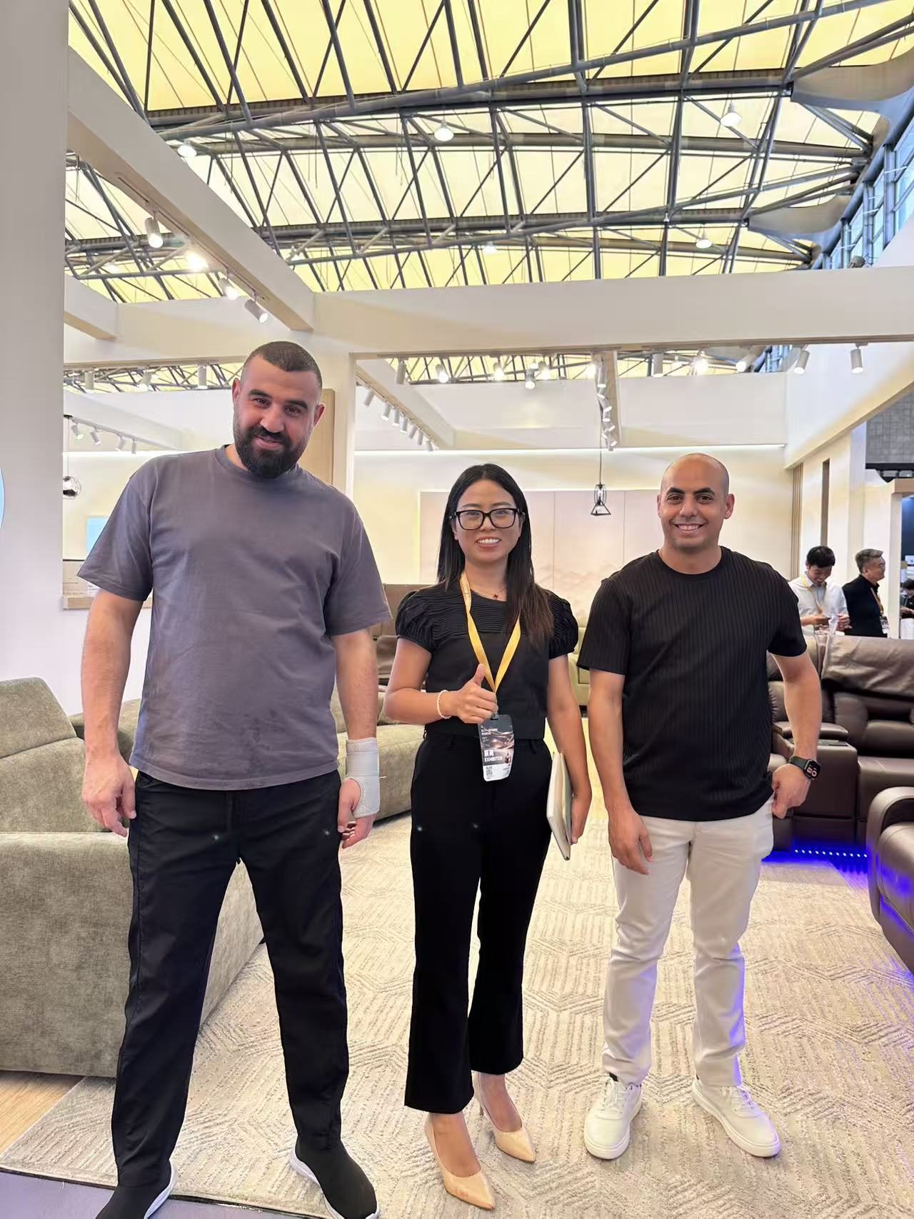 Buyers and the PandaSofa team