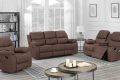 8005 Recliner Sofa Set 1+2+3 with Console Storage and Cup Holders for Living Room