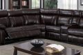 8307 Manual Recliner Sofa Set with Console, Cup Holders and Corner Sectional Option