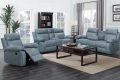 8307 Manual Recliner Sofa Set with Console, Cup Holders and Corner Sectional Option