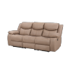 Electric 3-Seater Recliner Sofa with Backlit Switches and USB Ports