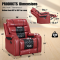 Hot Selling Leather Rocker Recliner Chair