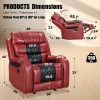 Best Selling Leather Rocker Recliner Chair