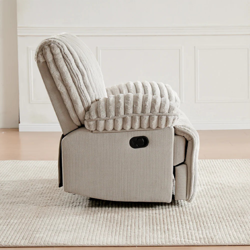 Manual Recliners for Sale with Bluetooth Wireless and USB, Cozy Living Room Lounge Recliner Chair