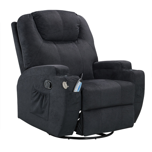 Swivel Rocker Recliner for Living Room with Massage