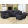 Comfortable Recliner Sofa Set With Cupholder System and Reading Light for Living Room Furniture