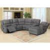 Comfortable Recliner Sofa Set With Cupholder System and Reading Light for Living Room Furniture