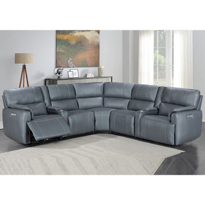 Spacious and Comfortable Power Recliner Sectional