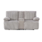 Two Seater Recliner Sofa With Storage and Cup Holder For Small Living Room