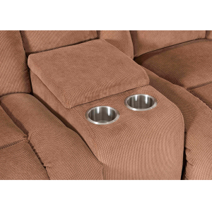 Manual Sectional Recliner Sofa Set with Cup holders for Living Room Furniture