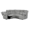Sectional Recliner Sofa with Wireless Charging for Living Room