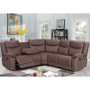 Sectional Recliner Sofa with Wireless charging and Missage and Heating
