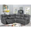Sectional Recliner Sofa with Wireless charging and Missage and Heating