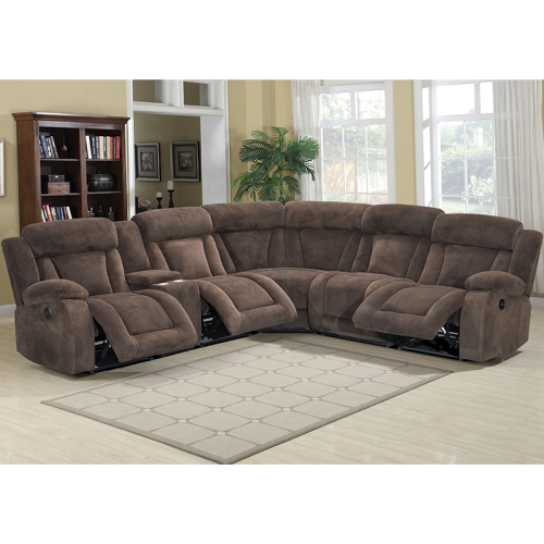 Comfortable Manual or Electric Recliner Sofa Set with Wireless Charger for Living Room Furniture