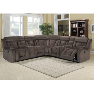 Comfortable Manual or Electric Recliner Sofa Set with Wireless Charger for Living Room Furniture