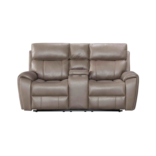 Two Seater Recliner Sofa With Storage and Cup Holder For Small Living Room