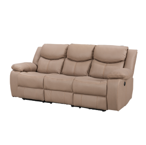 Electric 3-Seater Recliner Sofa with Backlit Switches and USB Ports