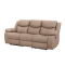 Electric 3-Seater Recliner Sofa with Backlit Switches and USB Ports