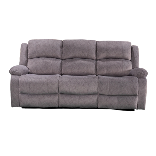 Three Seat Manual Reclining Sofa For Living Room